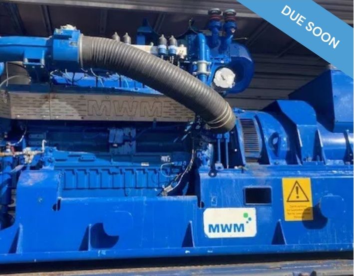 used CHP engines and generators
